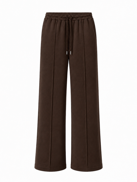 Chocolate Seam Front Joggers